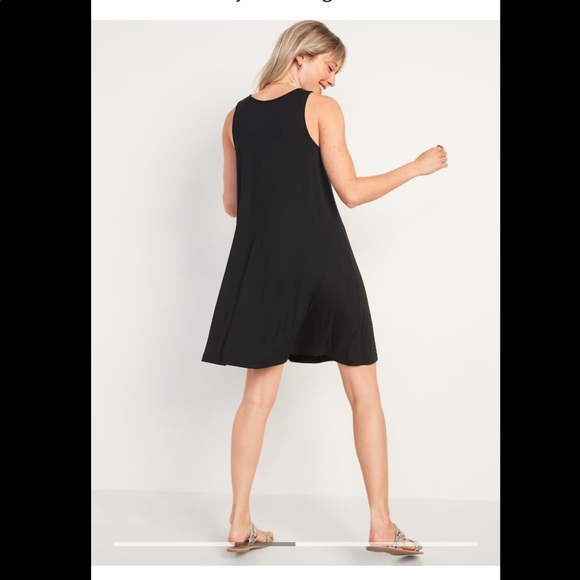 Women’s Jersey Knit Swing Dress - Picture 3 of 7